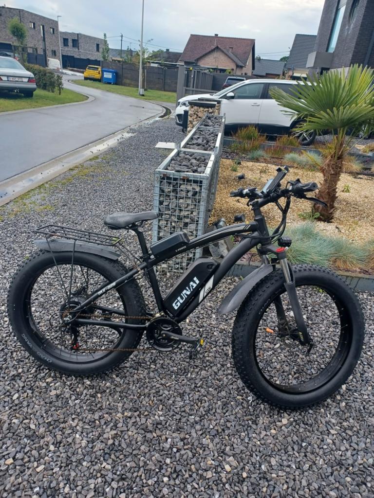 Fatbike elektrisch heeft 1162km met volle batery 60km gaat 2, Ophalen