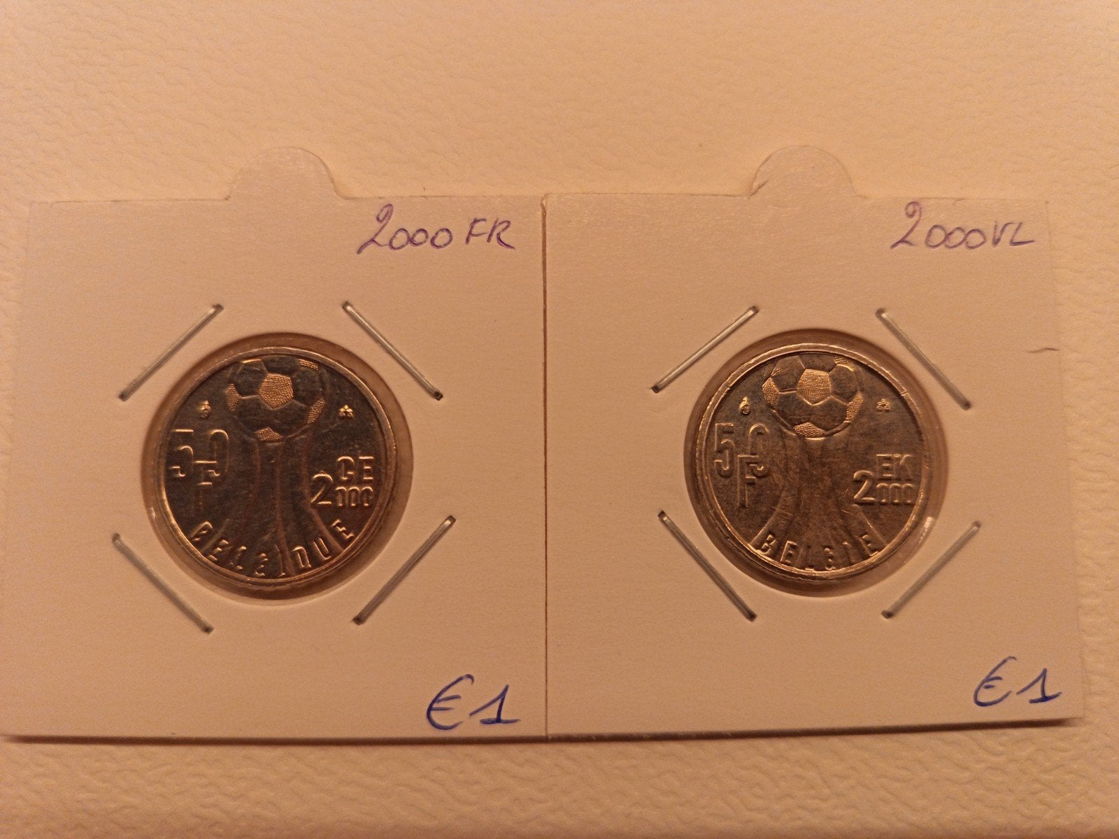 Set 50 franken voetbal 2000, Enlèvement ou Envoi