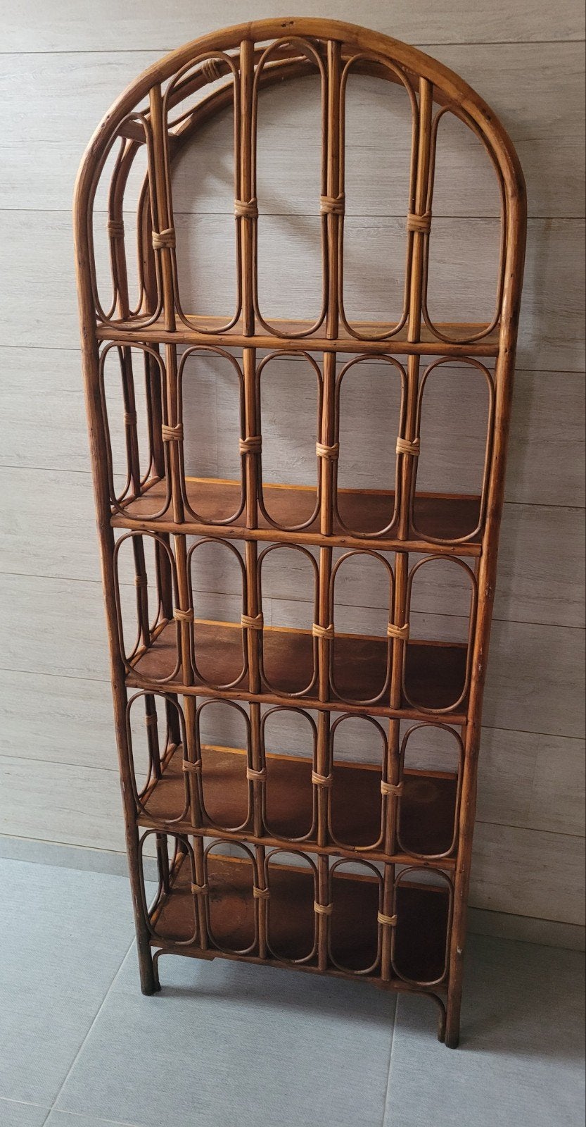 vintage bamboo rek, Ophalen