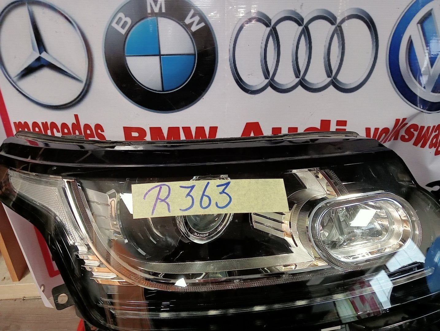 RANGE ROVER VOGUE L405 XENON LED-KOPLAMP L CK52-13W029-ED Ka, Land Rover, -, Utilisé, -