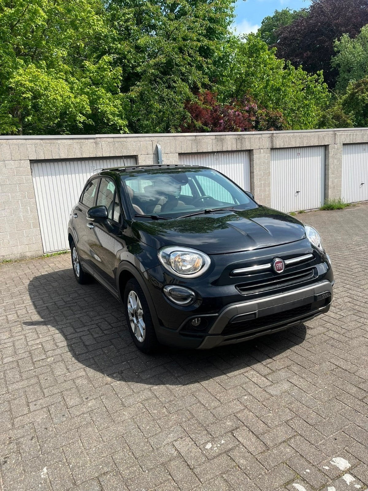 Fiat 500X Cross/2019/120pk/Panoramadak, Auto's, Bluetooth, Euro 6, 500X, Leder