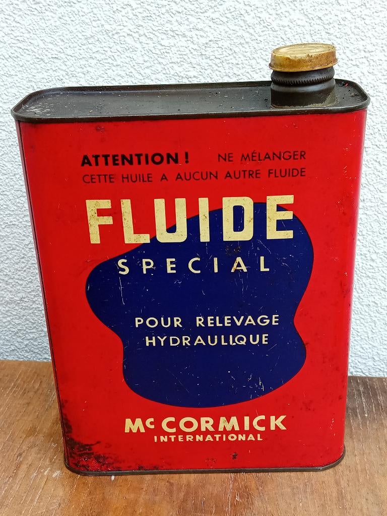 bidon d'huile Mc Cormick vintage, Enlèvement ou Envoi, Utilisé