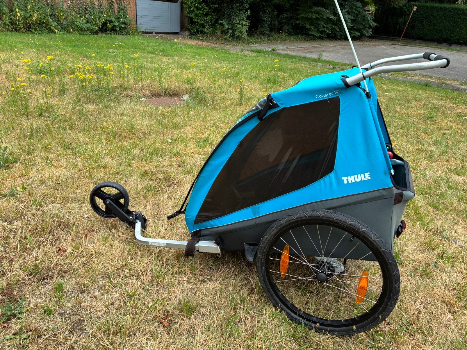 Thule coaster 2 xt, Ophalen, Gebruikt, Kinderkar, Opvouwbaar