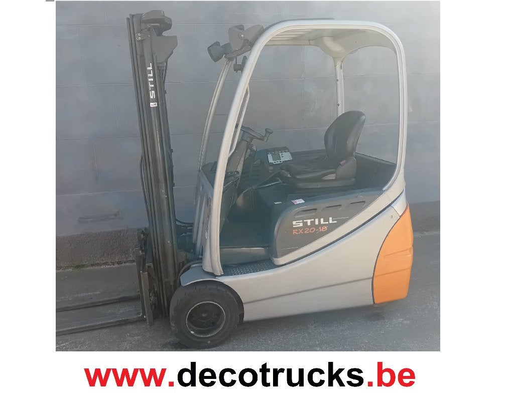 heftruck Still 3 wieler RX 20-18, Ophalen