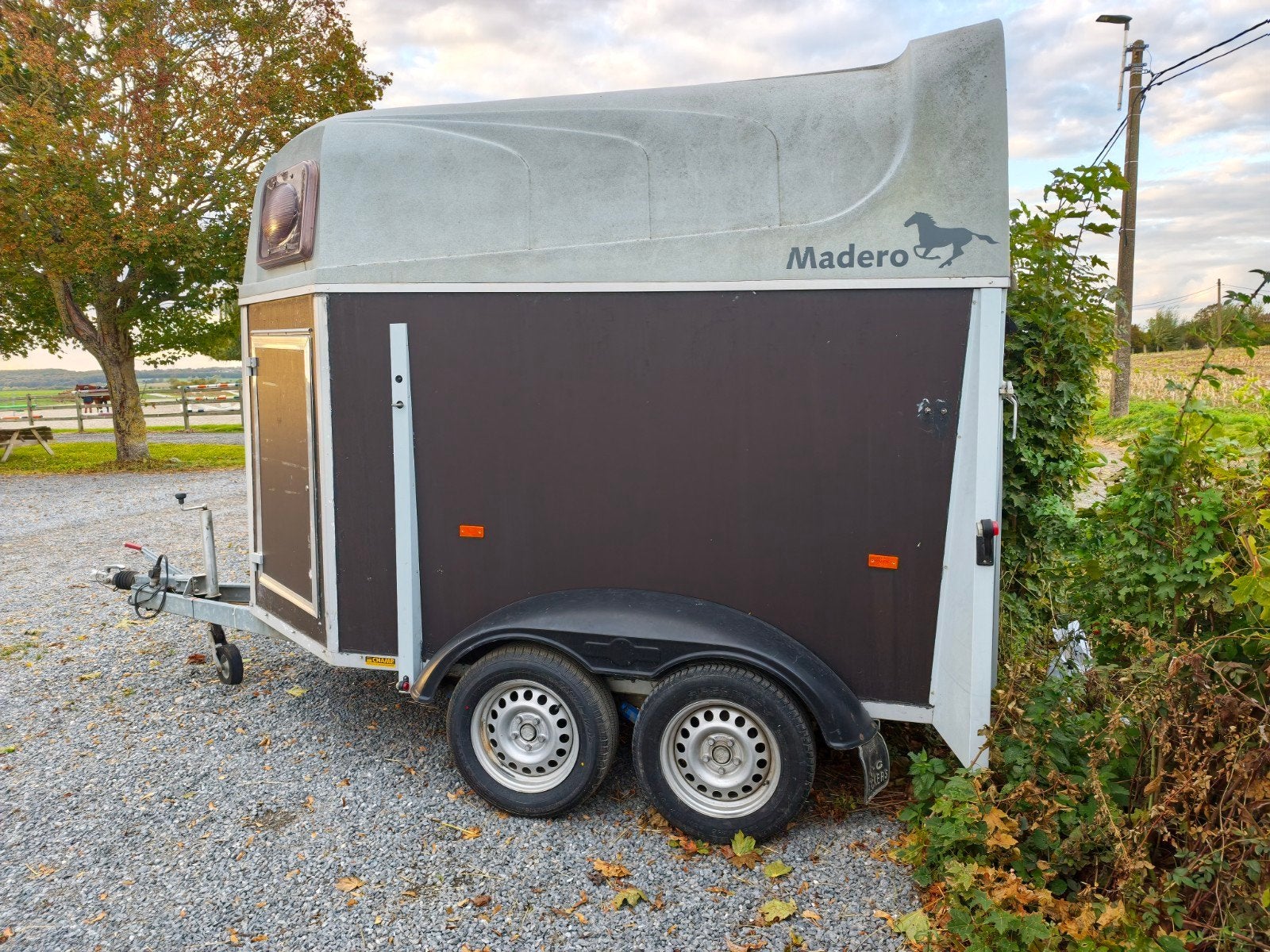 van 2 chevaux, Enlèvement, Utilisé, Remorque 2 chevaux