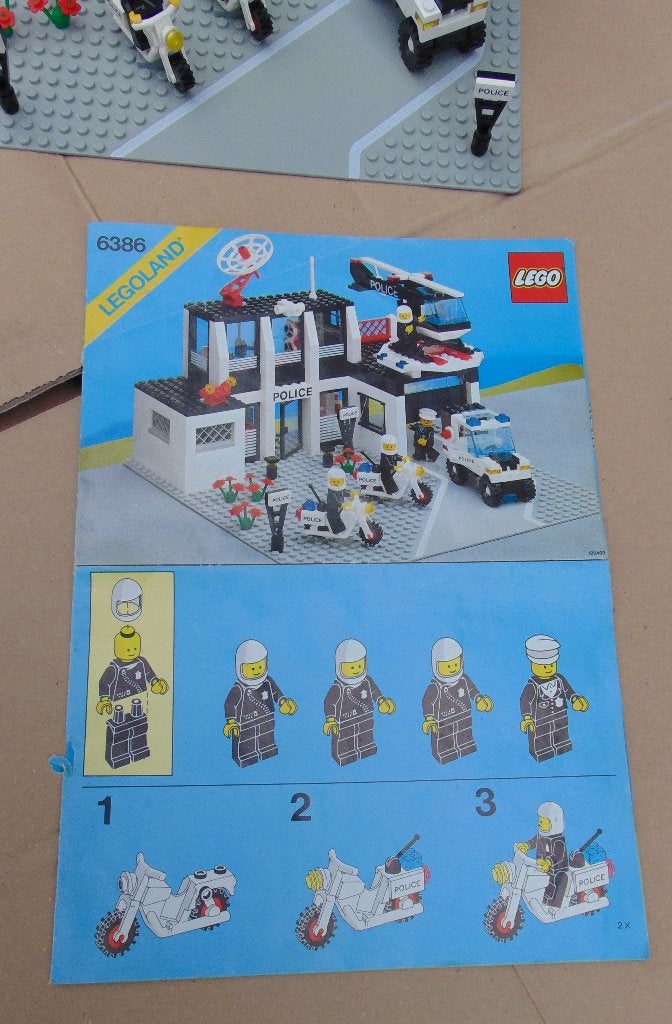 Lego 6386 Base de commandement de la police, Enlèvement ou Envoi, Lego, Ensemble complet, Utilisé
