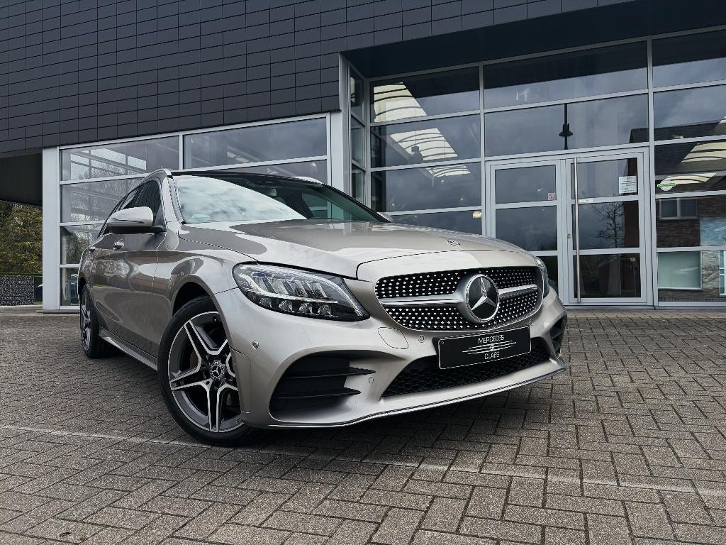Mercedes C 200d, Auto's, Automaat, Achterwielaandrijving, 4 cilinders, Lederen bekleding