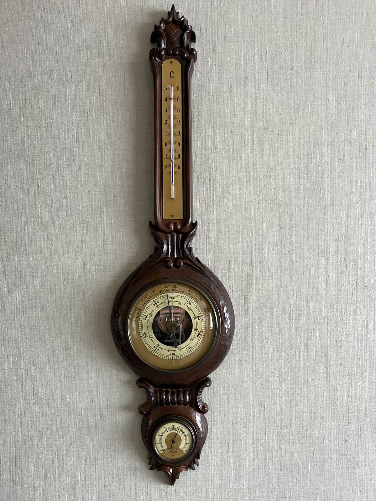 Grote barometer, Ophalen, Zo goed als nieuw, Barometer