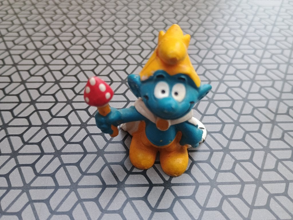 Schtroumpf Roi 2.0074, Collections, Schtroumpfs, Enlèvement ou Envoi, Utilisé, Autres Schtroumpfs, Poupée, Figurine ou Peluche