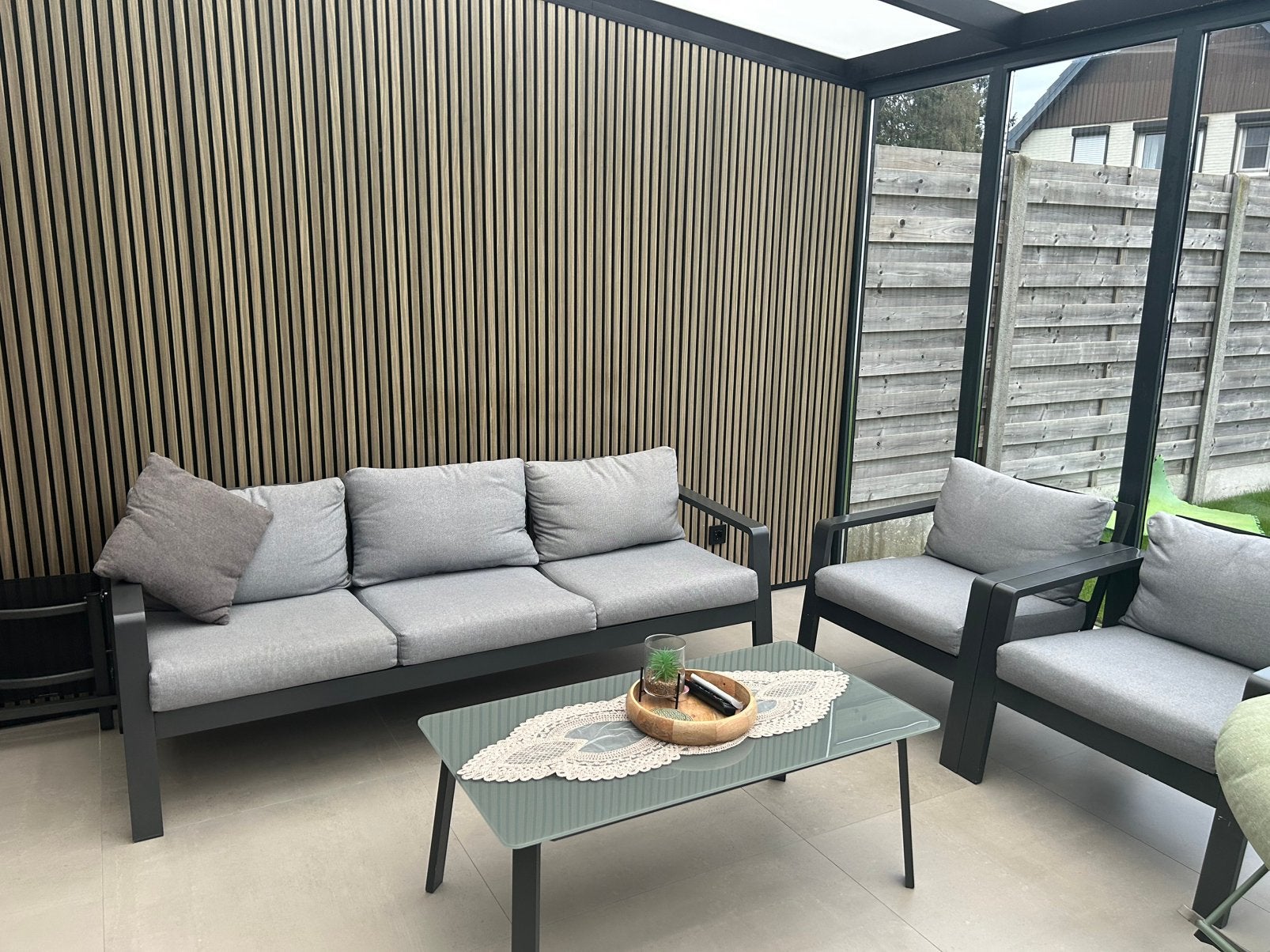 Set de jardin et/ou de terrasse, Enlèvement, Comme neuf