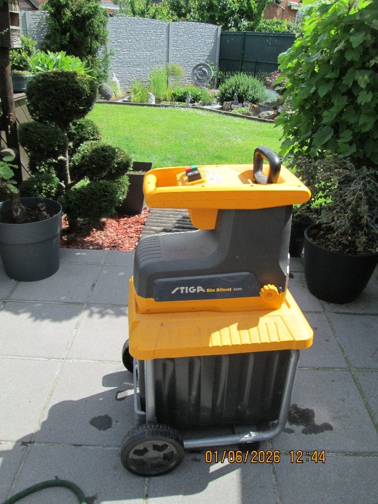 broyeur branches, Jardin & Terrasse, Électrique, Stiga, Enlèvement, Utilisé