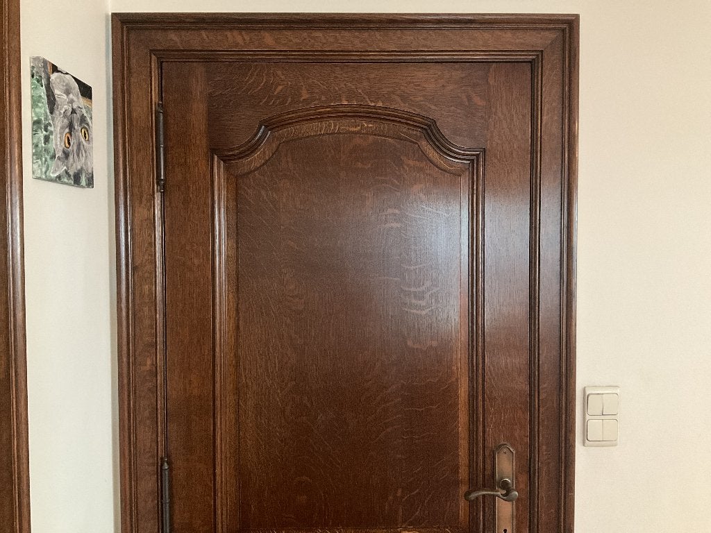 houten deuren, Doe-het-zelf en Bouw, Deuren en Vliegenramen, Gebruikt, Binnendeur, 200 tot 215 cm, Hout