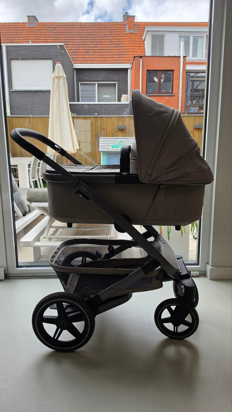 Joolz Geo 3 2024, Verstelbare duwstang, Zo goed als nieuw, Ophalen, Kinderwagen