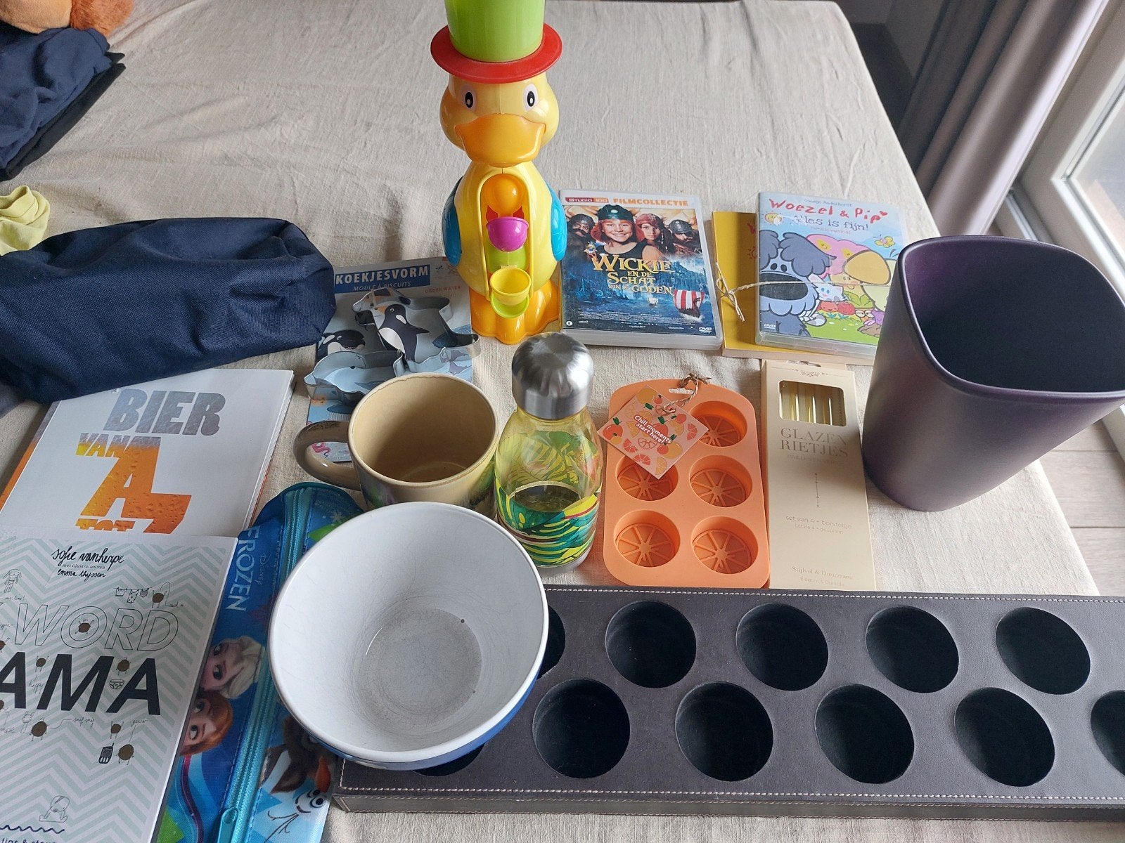 Alles voor € 1/st, Diversen, Rommelmarktspullen, Ophalen, Gebruikt