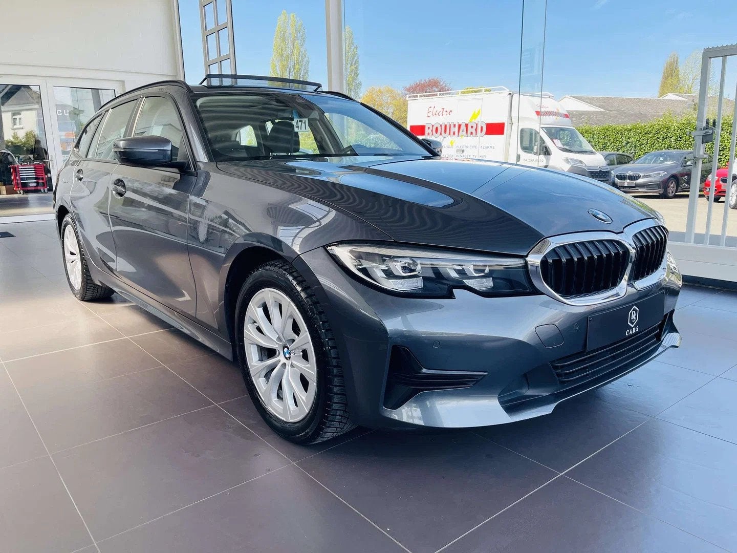 BMW 3 Serie 318 dA MHEV * GARANTIE + TOIT PANO + LED + GPS +, Achat, Euro 6, Entreprise, 5 portes