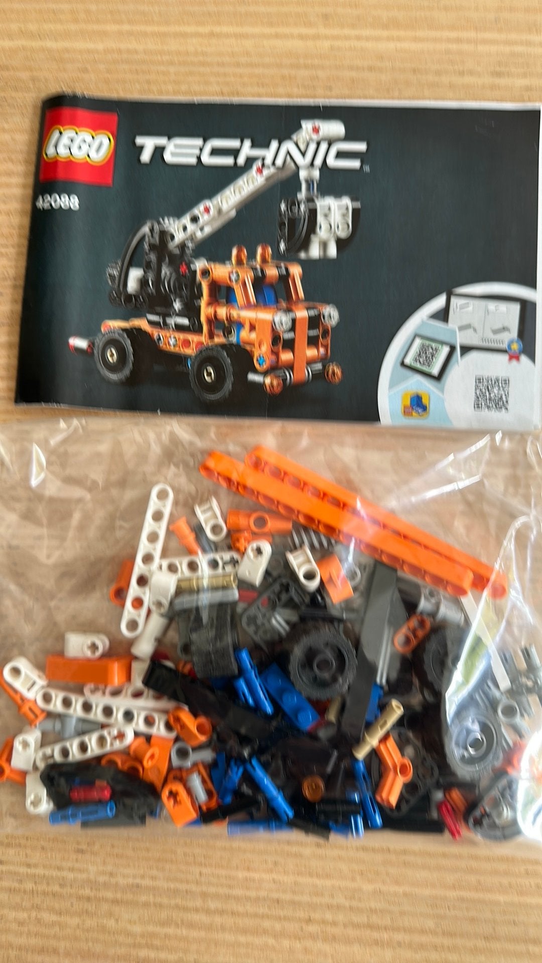 Lego Technic 42088, complet, Enlèvement ou Envoi, Lego, Ensemble complet, Instructions incluses