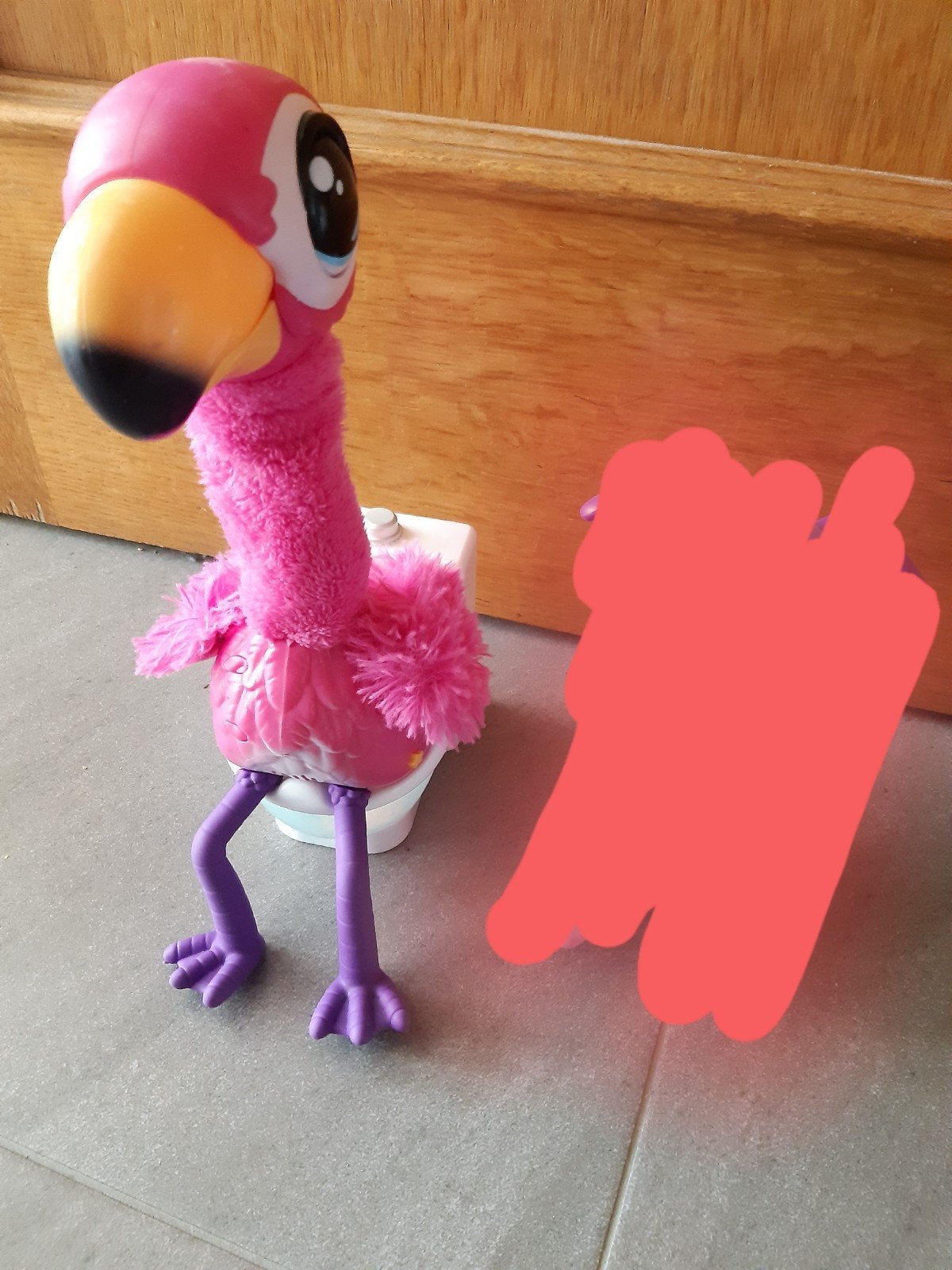 Little Live Pets - GottaGo Flamingo, Ophalen, Zo goed als nieuw, Middelgroot (20 tot 80 cm), Roze