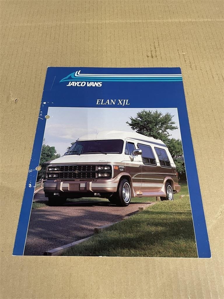 Jayco Vans Elan XJL folder, Verzamelen, Ophalen of Verzenden, Zo goed als nieuw