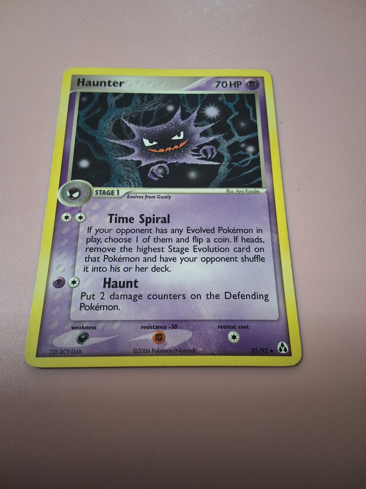 Haunter 35/92 - Ancien créateur de légendes (2006), Enlèvement