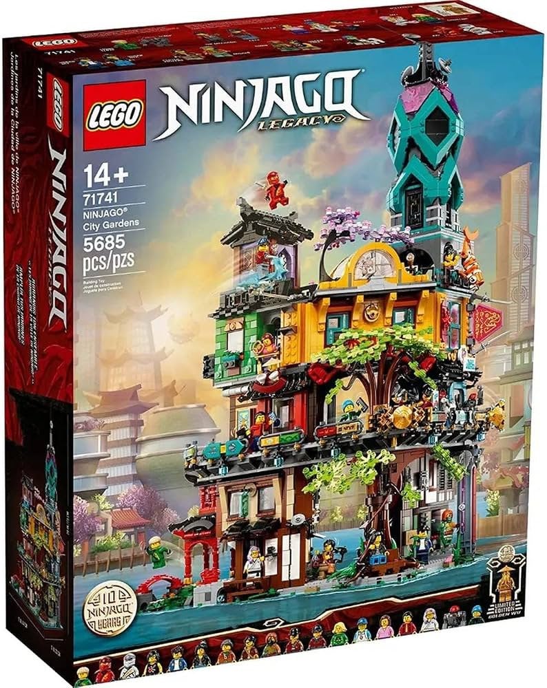 LEGO NINJAGO 71741 Stadstuinen, Lego, Nieuw, Ophalen of Verzenden, Compleet