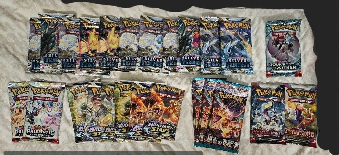 pokemon booster packs engels sealed lees beschrijving, Ophalen of Verzenden, Nieuw, Booster, Foil
