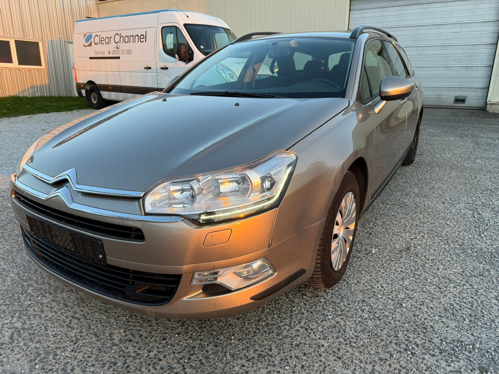 Citroën C5 1.6i Automaat 2012, Auto's, Stof, 4 cilinders, Beige, Bedrijf