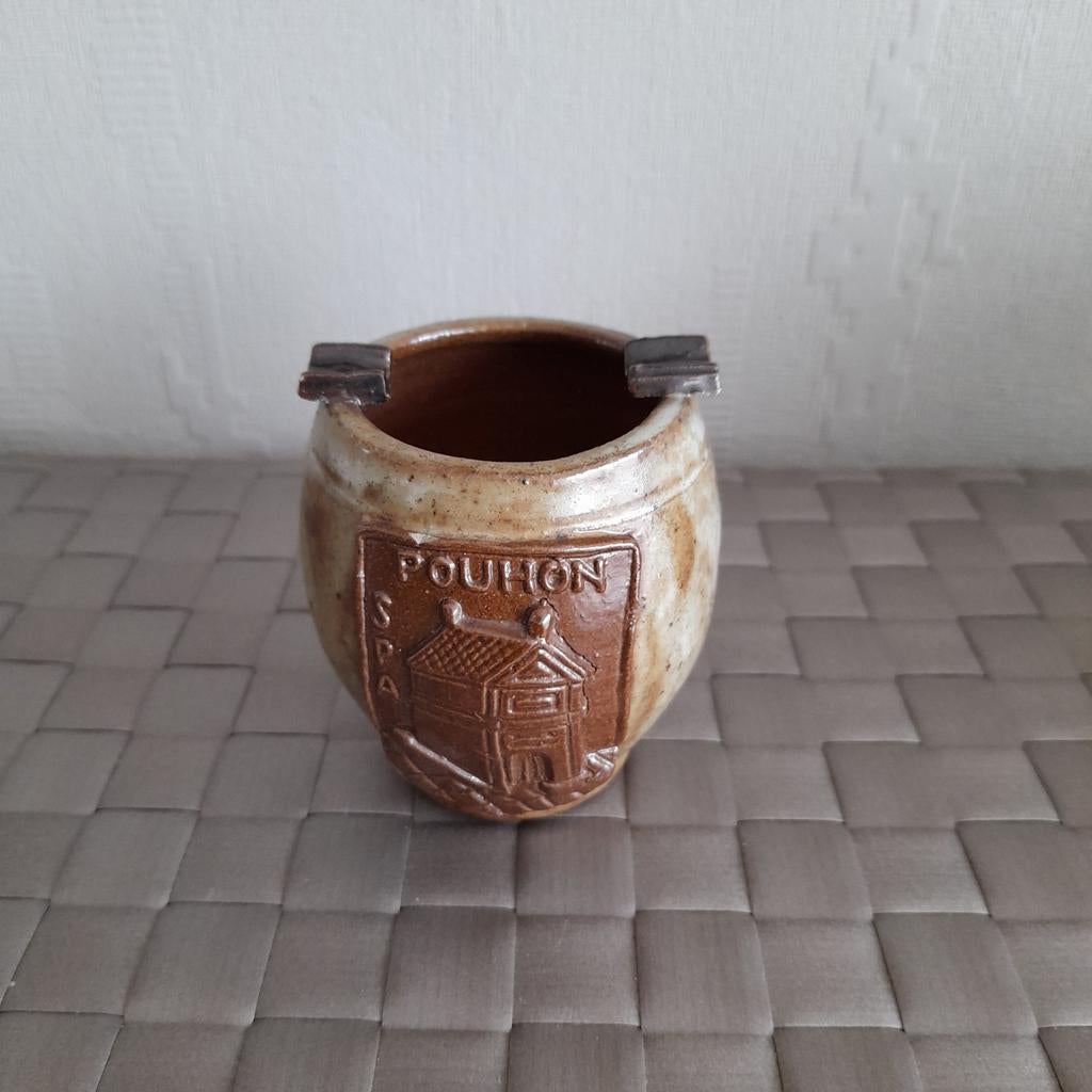 Asbak keramiek  Spa Pouhon ., Ophalen of Verzenden