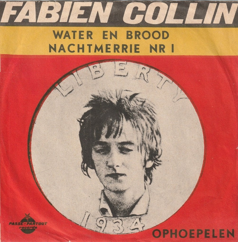 Fabien Collin - Water en brood, Cd's en Dvd's, 7 inch, Zo goed als nieuw, Overige typen, Nederlandstalig