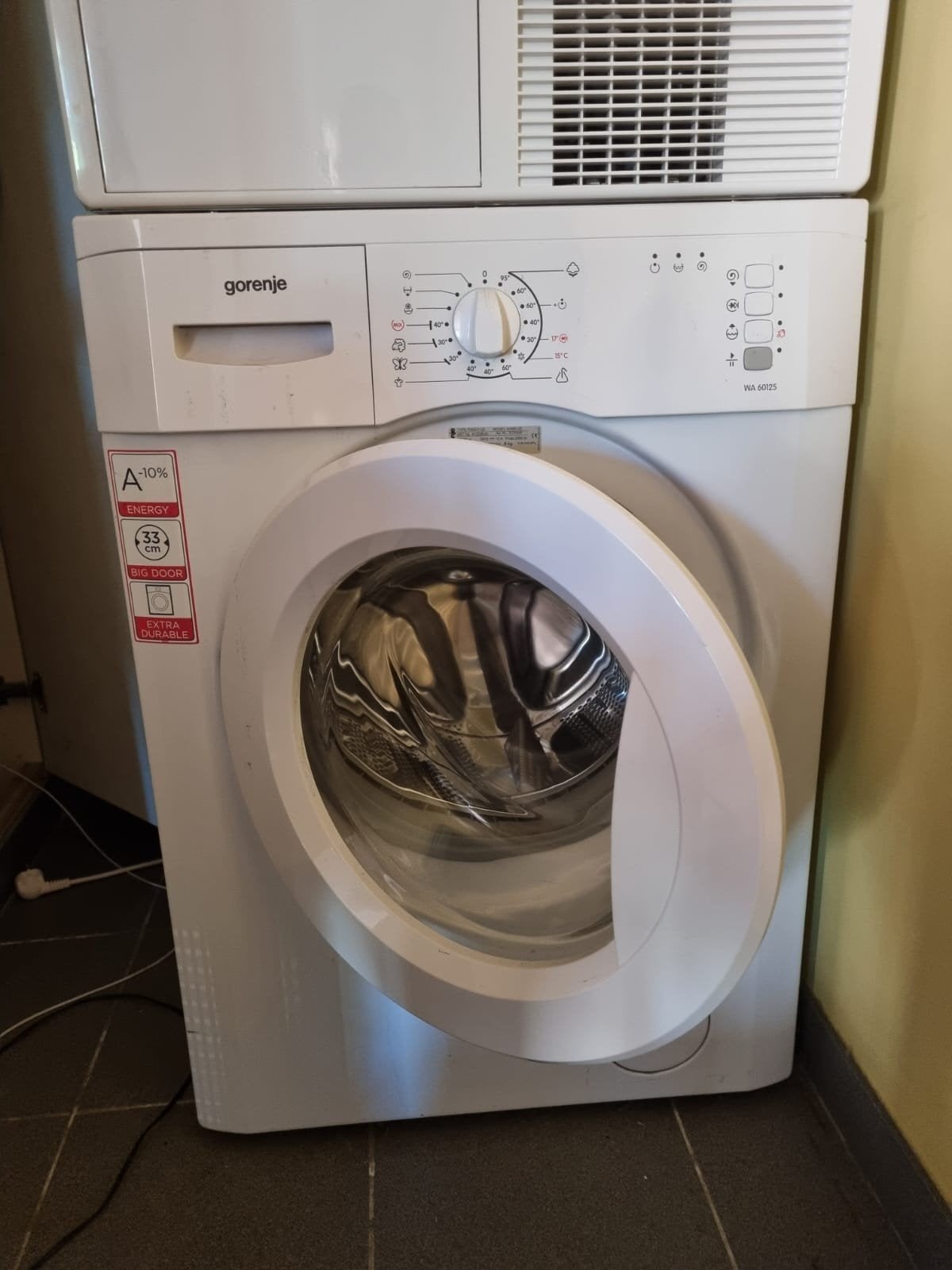 machine à laver, Enlèvement