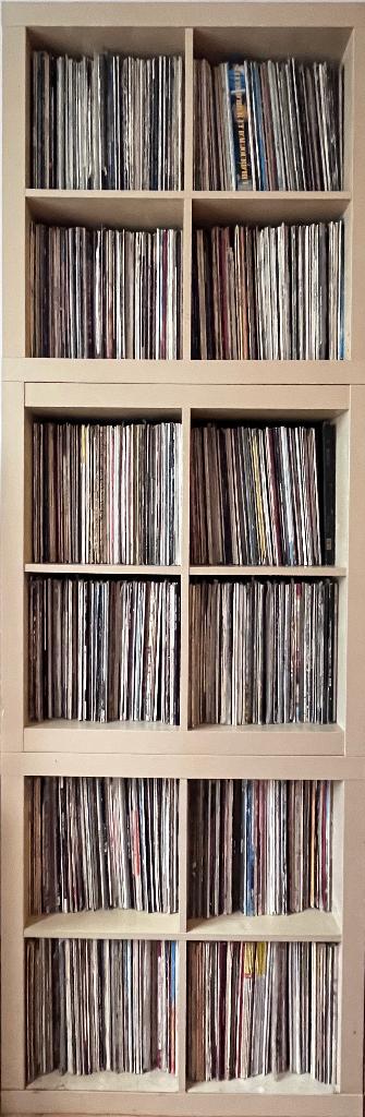 Rock/Pop-vinylset 60s-80s (±1150 33T, ±960 45T, ±90 78T), Cd's en Dvd's, Vinyl | Overige Vinyl, Gebruikt, Ophalen