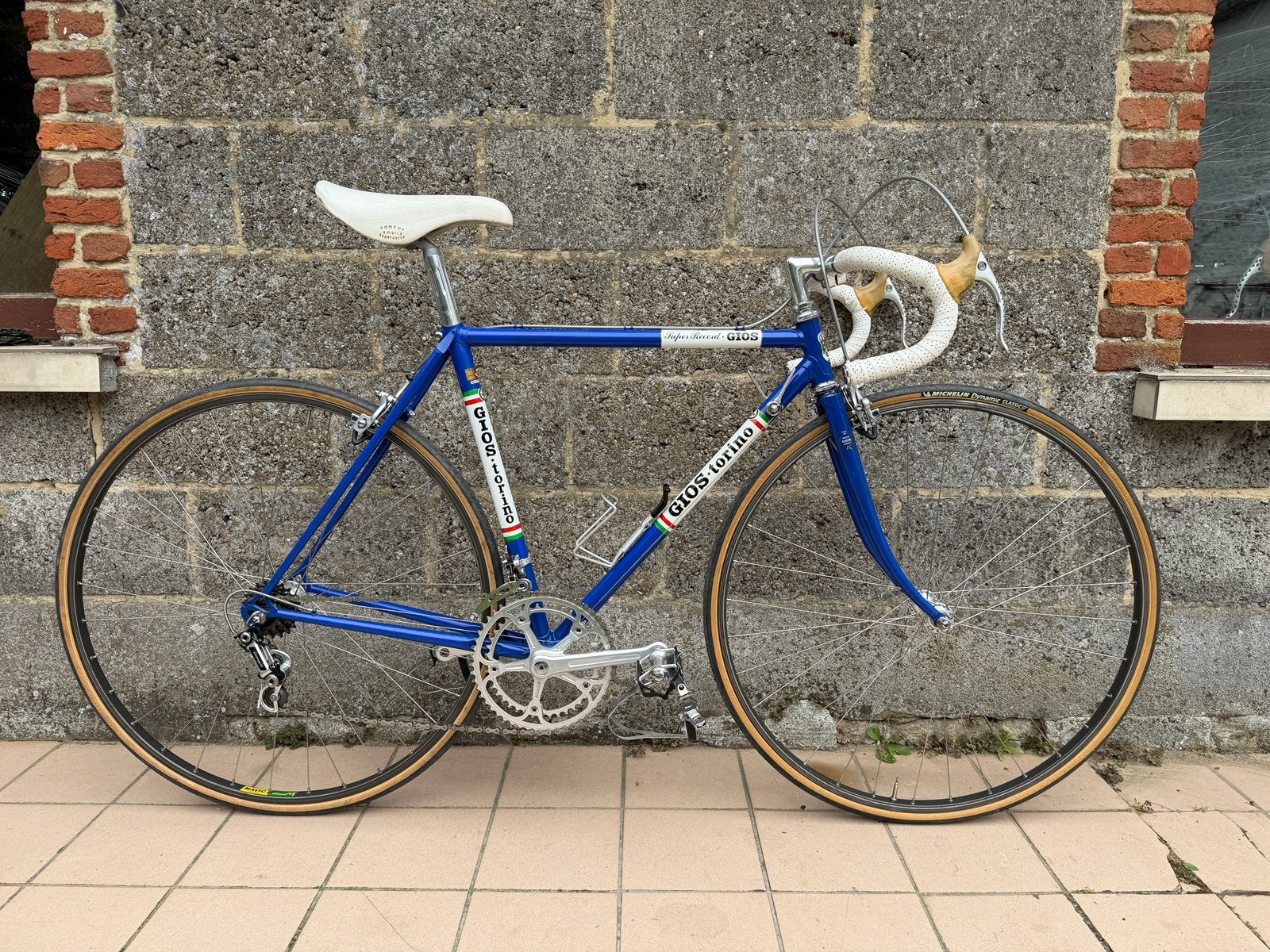 Cheval de course italien Gios Torino Super Record, Vélos & Vélomoteurs, Vélos | Vélos de course, Comme neuf, Enlèvement ou Envoi