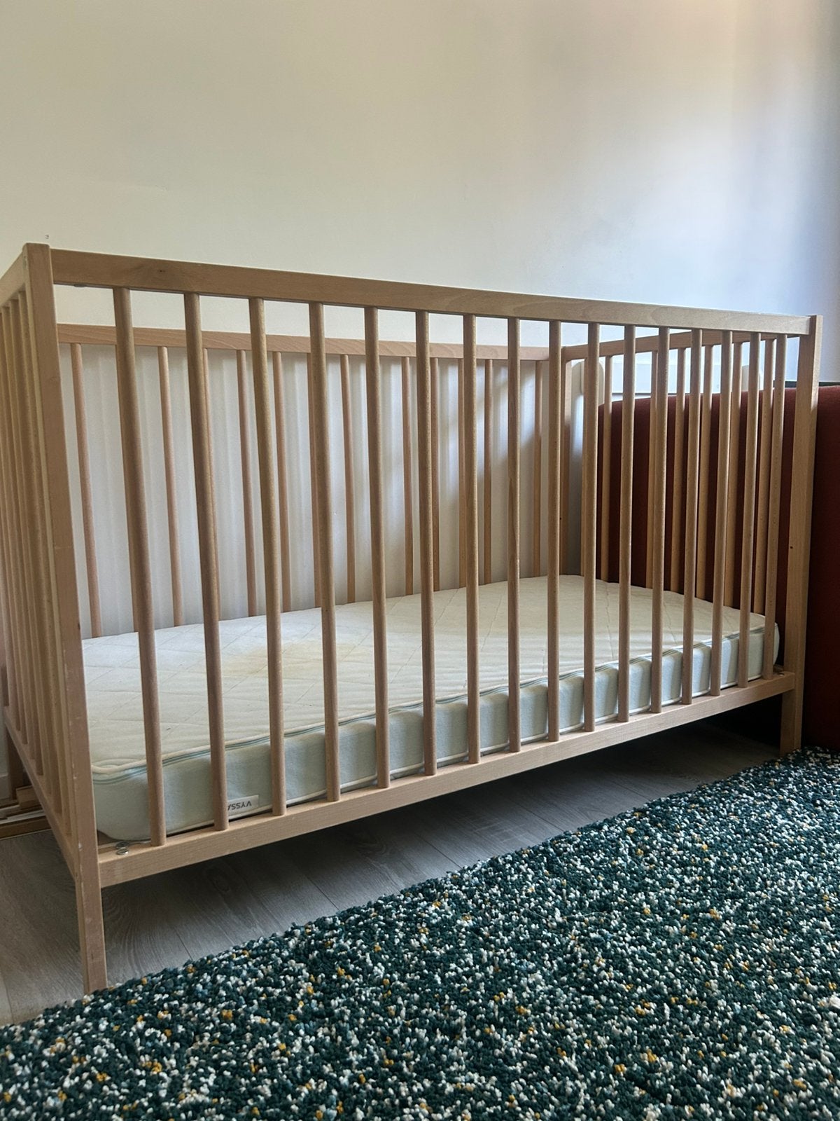 SNIGLAR Ikea bedje + gratis matras en beddengoed, Ophalen, Zo goed als nieuw