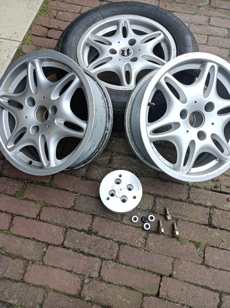 Zijspan wielen en adapter voor zijspan ombouw BMW K / R, Motoren, Onderdelen | Overige, Ophalen, Nieuw