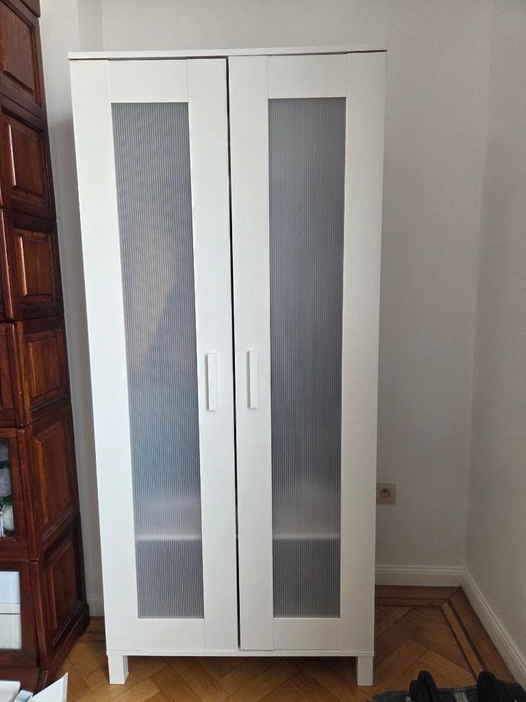 Penderie / Armoire IKEA Aneboda Blanche, Avec tablette(s), Armoire IKEA Aneboda Blanche, Utilisé, 50 à 100 cm