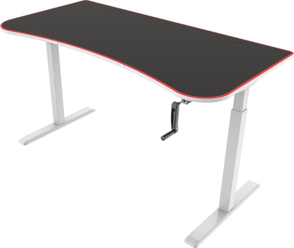 Manueel verstelbaar bureau, Ophalen