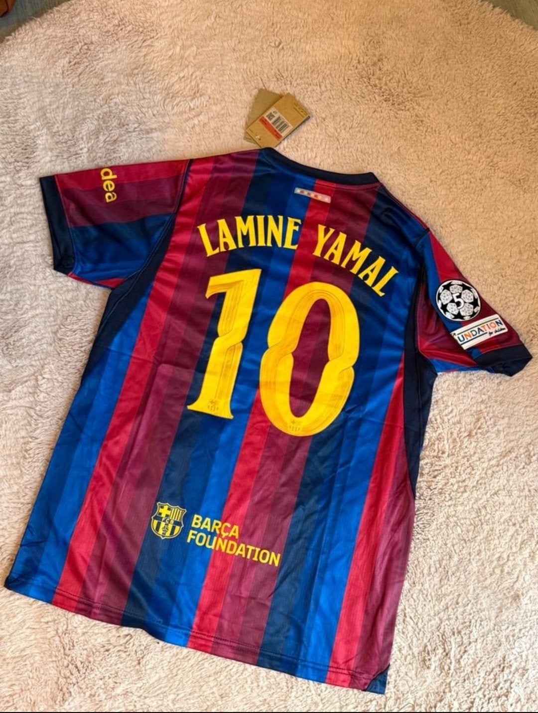 Maillot du foot fc barcelone, Envoi, Maillot