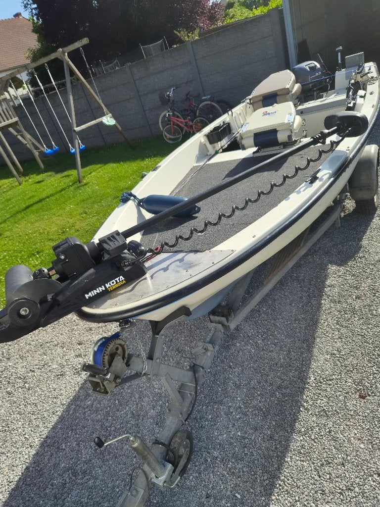 Visboot, Ophalen, 4 m, Tot 10 pk, Zo goed als nieuw