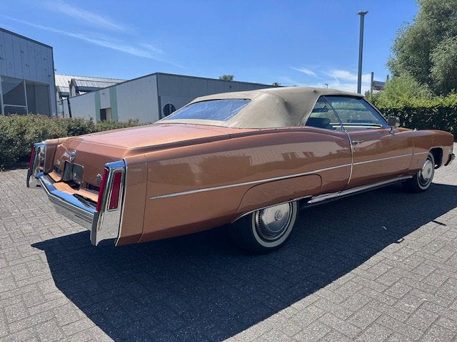 1974 Cadillac Eldorado cabrio - 8.2 V8 - rijklaar., foto 7
