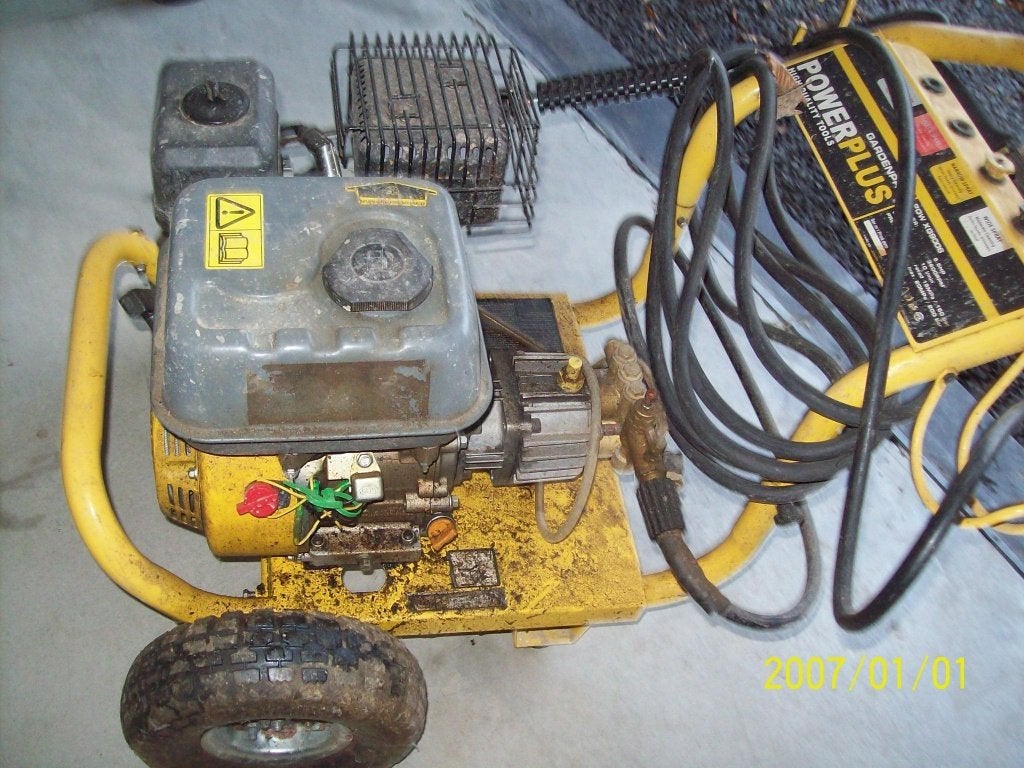 karcher, Enlèvement, Utilisé, Essence