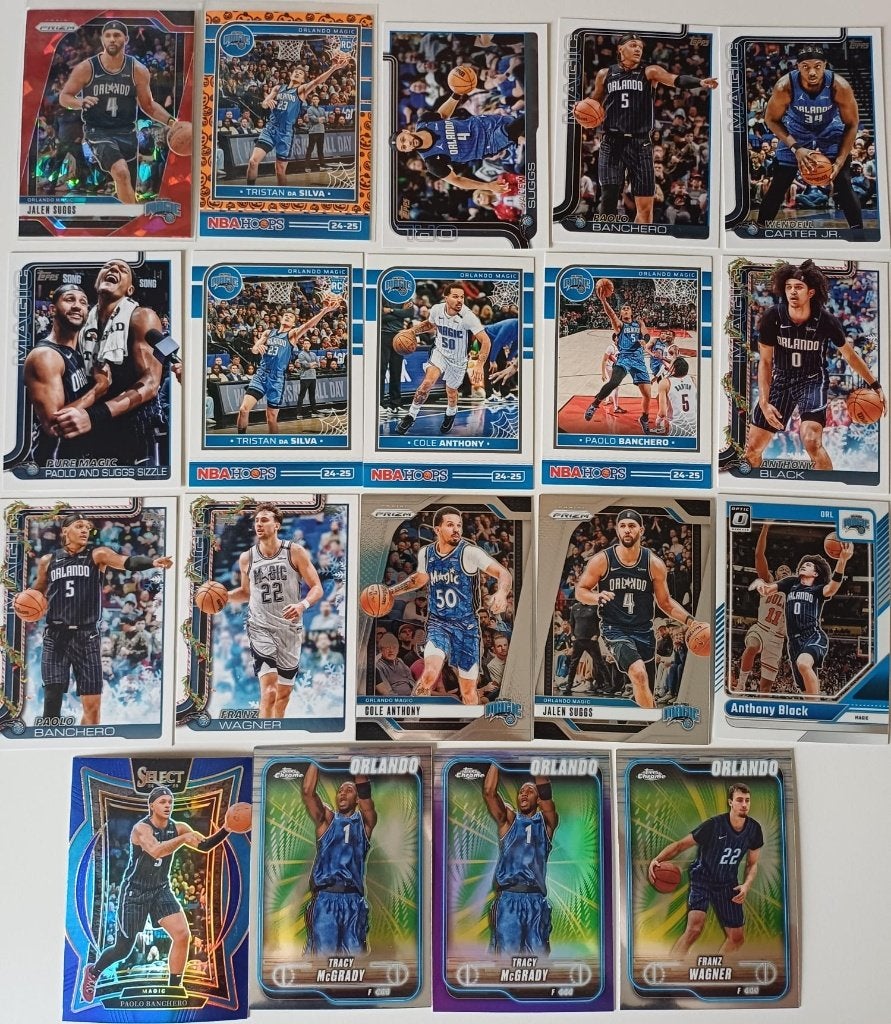 NBA cards Orlando Magic, Ophalen, Nieuw, Meerdere plaatjes