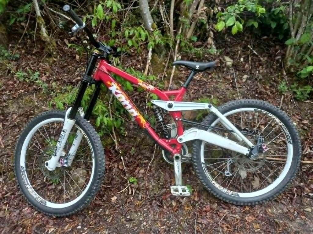 vtt dh ‍️ kona stab descente, Enlèvement