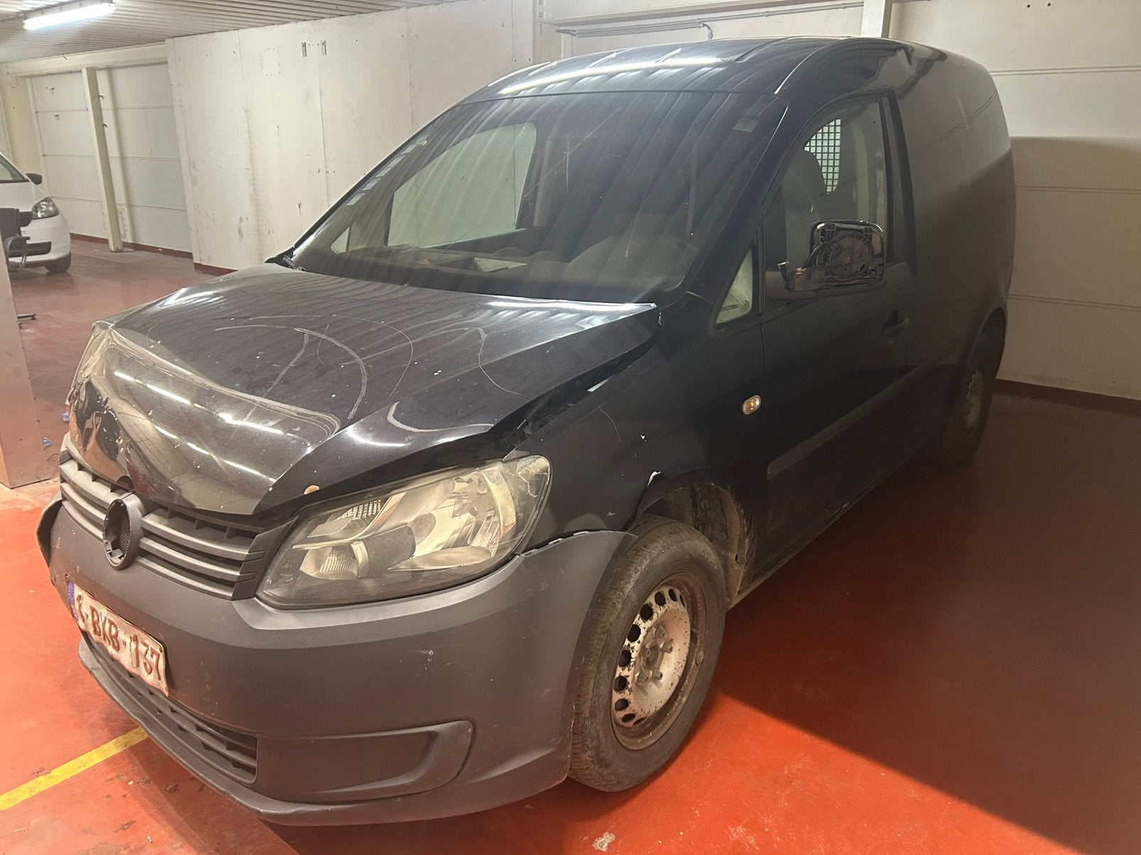 Vw Caddy 1.6 Diesel 2011 Airco Accident MOTOR OK, Auto's, Caddy Combi, Bedrijf, Diesel, Te koop