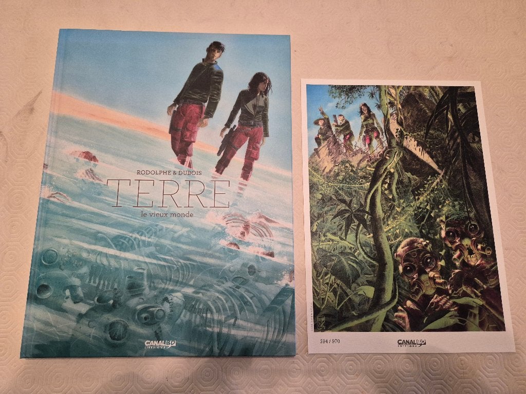 TERRE, Une BD, Comme neuf, Enlèvement, Rodolphe et dubois