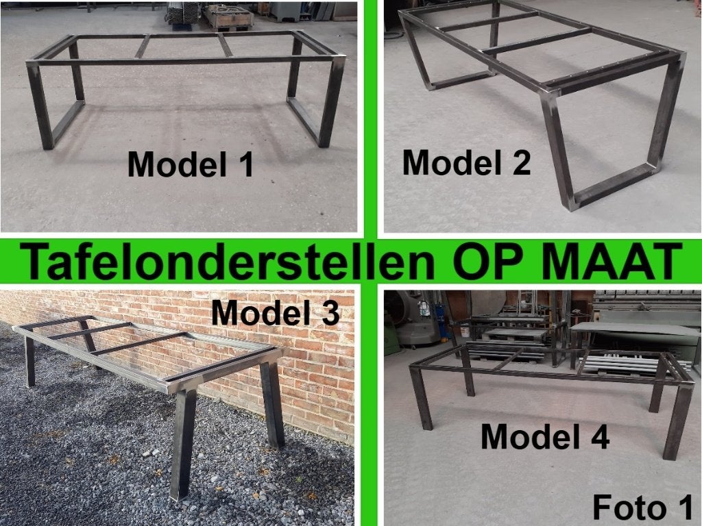 Uw tafelonderstel OP MAAT - tuintafel - bartafel - eettafel, Jardin & Terrasse, Tables de jardin, Enlèvement, Neuf, Rectangulaire