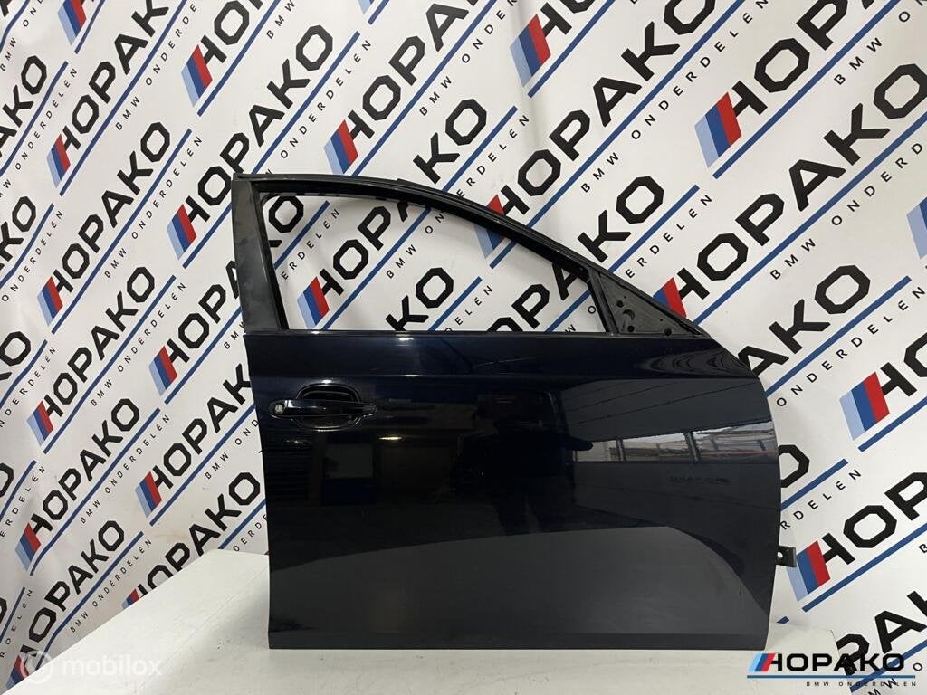 BMW 5 serie E60 E61 |voordeur rechts| Carbonschwarz metallic, Auto-onderdelen, Gebruikt, Deur, Einsteinlaan 5, Rijnswijk, Ophalen of Verzenden
