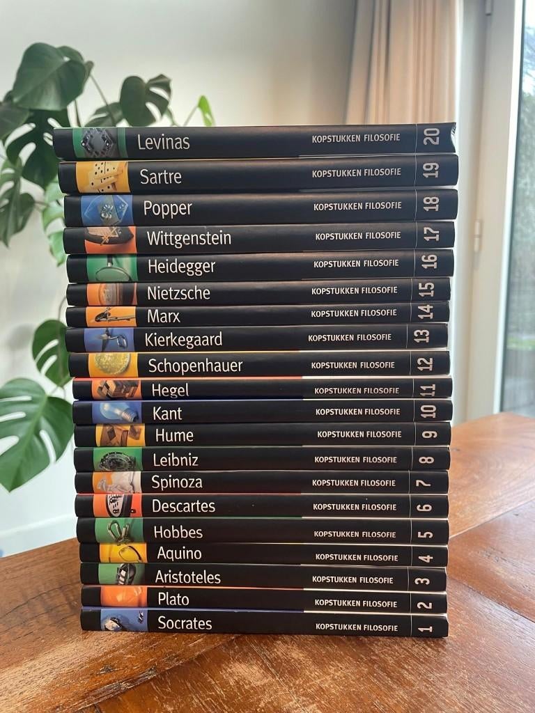 Serie 'Kopstukken Filosofie', Boeken, Filosofie, Ophalen, Nieuw