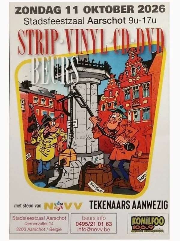 Stripverhalenbeurs (Aarschot) op zondag 11 oktober, Livres, Plusieurs BD, Enlèvement, Comme neuf