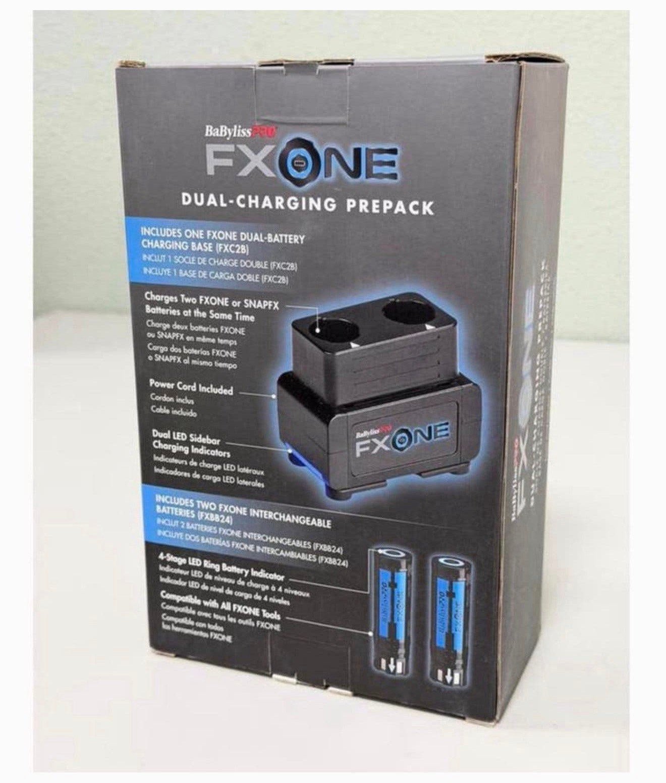 BaByliss PRO FXONE Dubbele Batterij Oplaadstation set NIEUW, Ophalen of Verzenden, Nieuw, Oplaadbaar