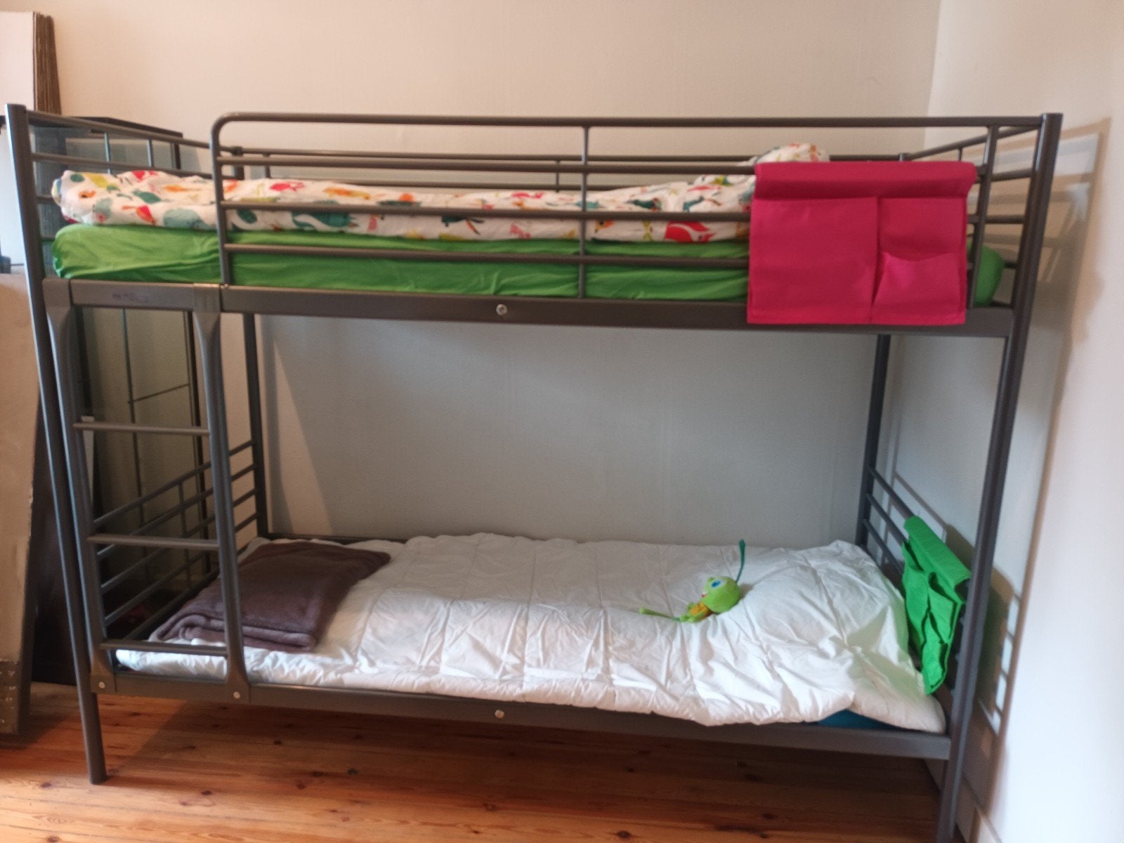 Stapelbed ikea, zo goed als nieuw, Maison & Meubles, Chambre à coucher | Lits superposés & Lits mezzanines, Enlèvement, Comme neuf