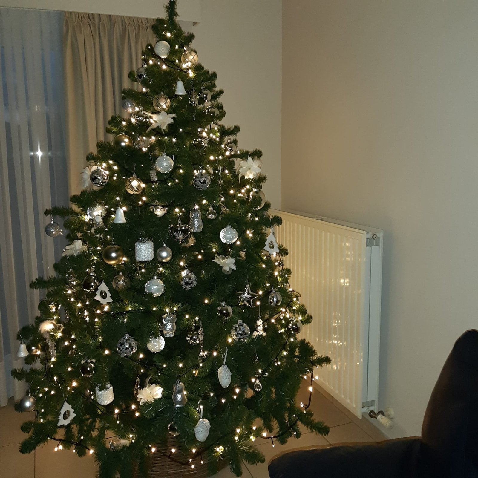 kerstboom triumph 215cm, Diversen, Ophalen, Zo goed als nieuw